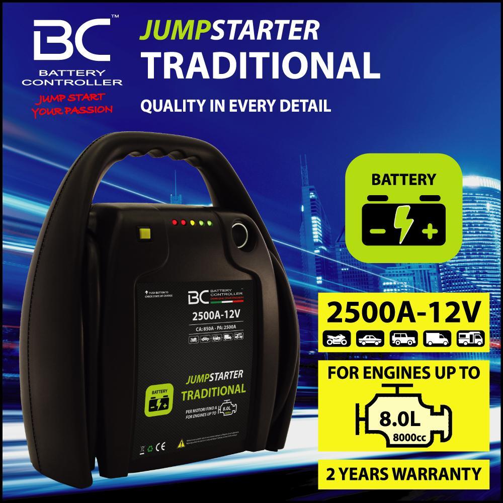 Booster Avviatore Batteria BC BATTERY (BC Jumpstarter BOOSTER